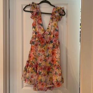 Mini floral dress - Bloomingdales